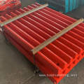 Manganese Steel Jaw Crusher Fixed Jaw Plates